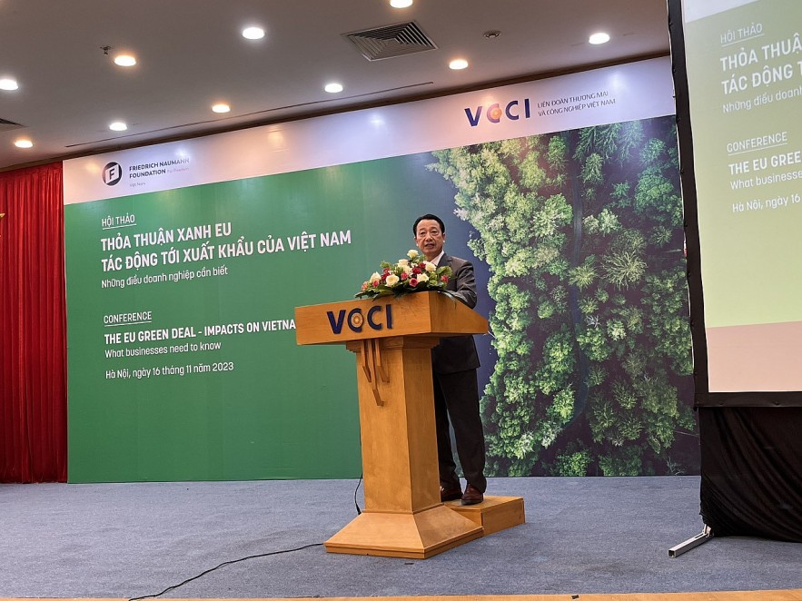 Thỏa thuận Xanh EU tác động mạnh tới xuất khẩu của Việt Nam Thỏa thuận Xanh EU tác động mạnh tới xuất khẩu của Việt Nam