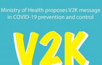 Ministry of Health proposes V2K message in COVID-19 prevention and control