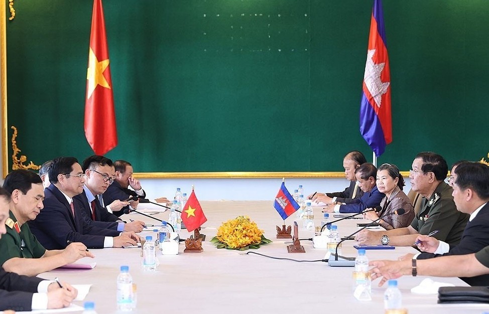 Việt Nam và Campuchia nhất trí tăng cường kết nối kinh tế