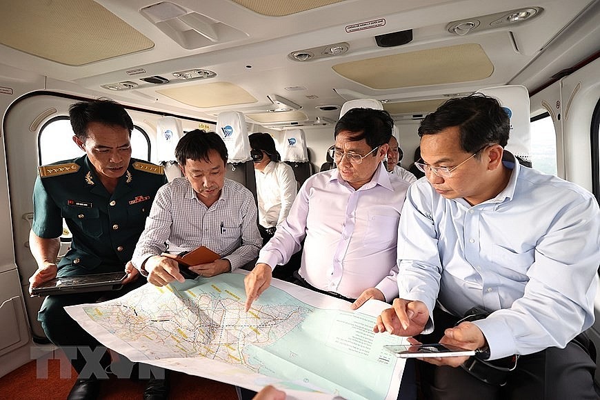 Thủ tướng Chính phủ Phạm Minh Chính khảo sát vùng đồng bằng sông Cửu Long