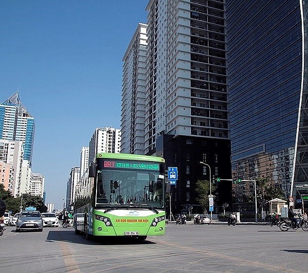 Đề xuất thêm loại xe được chạy vào làn đường BRT