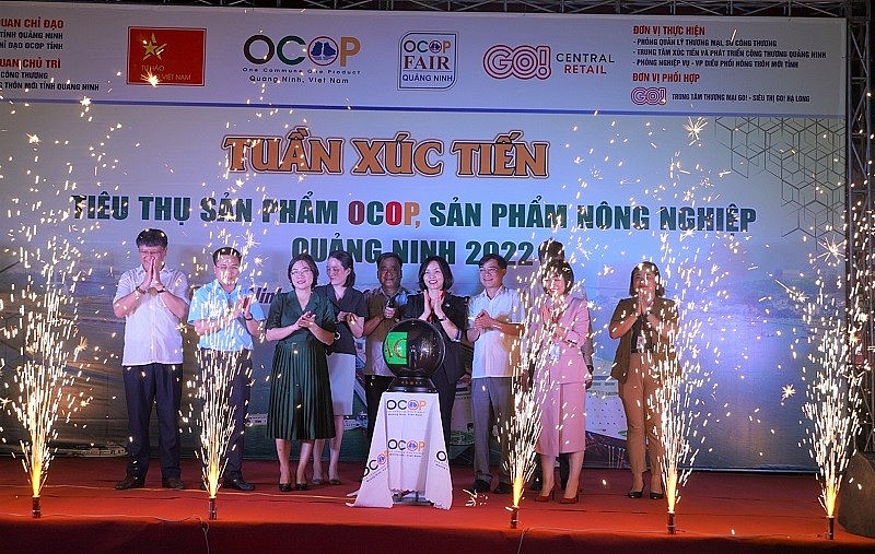 Khai mạc Tuần Xúc tiến tiêu thụ sản phẩm OCOP, nông sản Quảng Ninh năm 2022