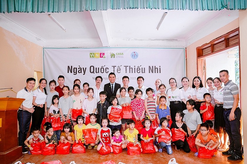 Herbalife tổ chức chuỗi hoạt động cho thiếu nhi tại các Trung tâm Casa Herbalife Việt Nam