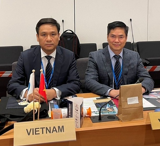 Đoàn Hải quan Việt Nam tham dự tại hội nghị. Ảnh: Nha Trang.