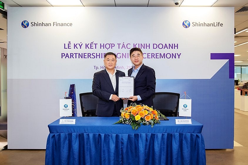 Shinhan Life Việt Nam ký hợp tác kinh doanh bảo hiểm với Shinhan Finance