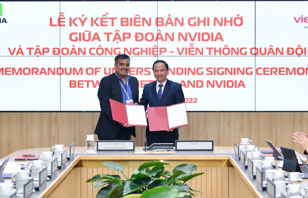 Viettel thiết lập quan hệ với Tập đoàn Công nghệ AI lớn nhất thế giới