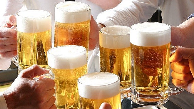 Sử dụng rượu bia ngày càng tăng ở mức báo động