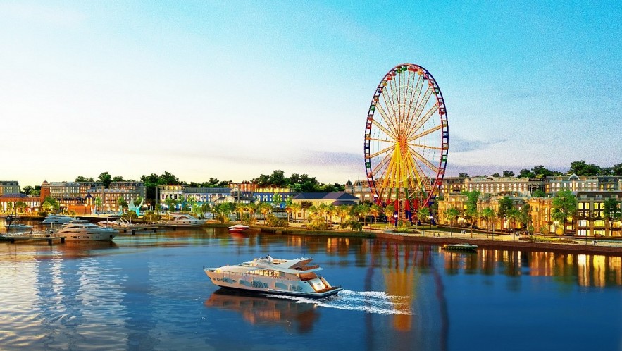 Nhà đầu tư và cư dân tương lai đánh giá cao tiến độ của Aqua City