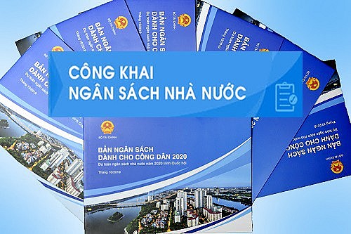 Công khai ngân sách dành cho công dân 6 tháng đầu năm