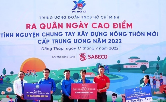 khoi dong 2 du an cong dong thap sang duong que va nang buoc the thao