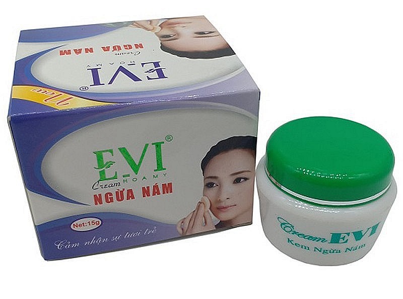 Thu hồi lô mỹ phẩm EVI Cream ngừa nám không đạt chất lượng