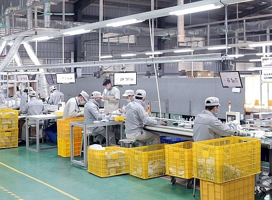 Hà Nội: Sản xuất công nghiệp tăng trưởng cao, đóng góp 0,88% vào mức tăng của GRDP