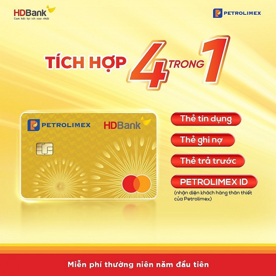 Lý do siêu thẻ HDBank Petrolimex 4 trong 1 trở thành vật ‘bất ly thân