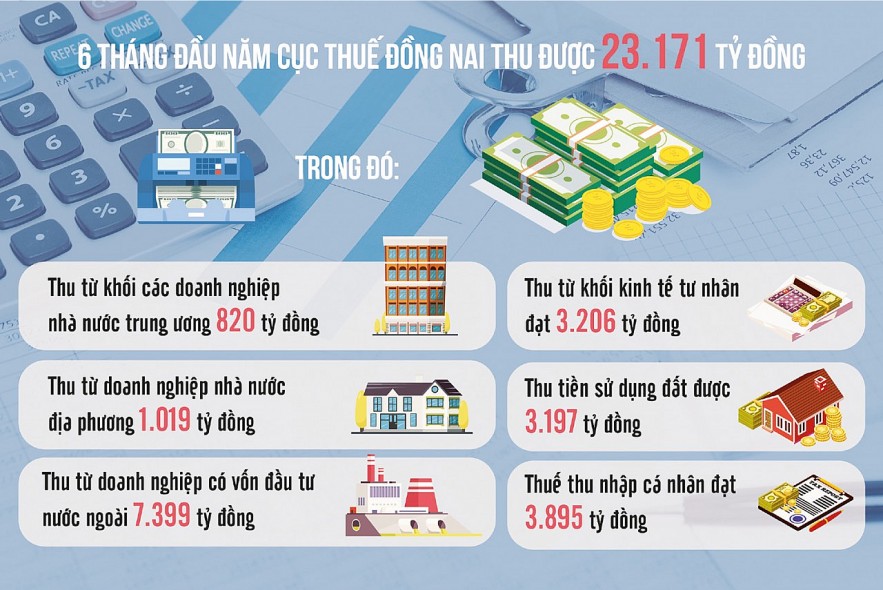 Cục Thuế Đồng Nai: Khai thác các nguồn thu còn dư địa để bù đắp khoản hụt thu từ đất