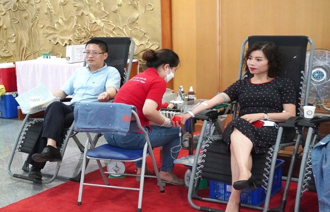 Tổng cục Thuế tổ chức hiến máu tình nguyện