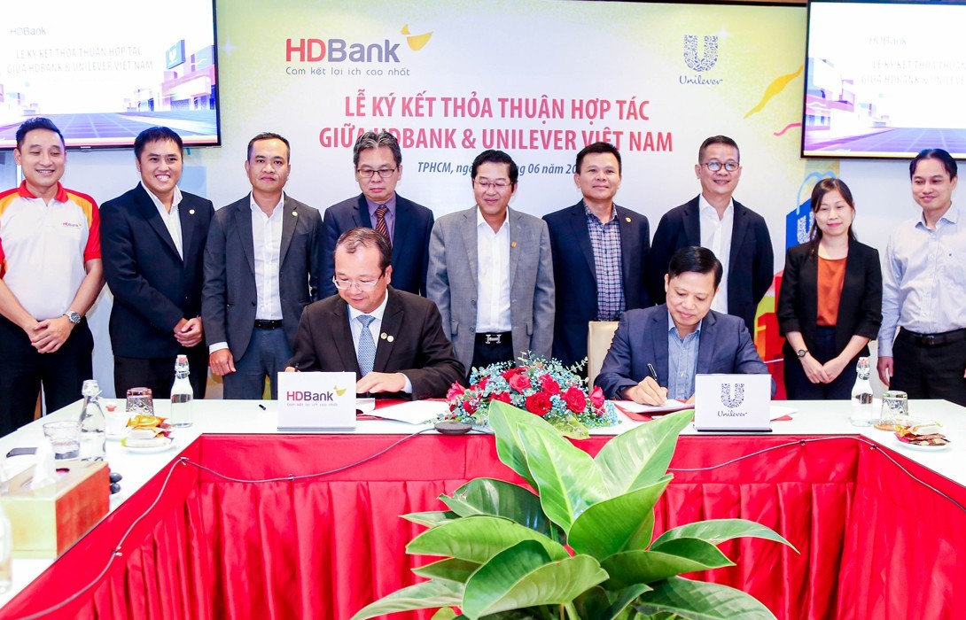 HDBank và Unilever Việt Nam hợp tác, nâng cao lợi ích cho doanh nghiệp và hộ kinh doanh