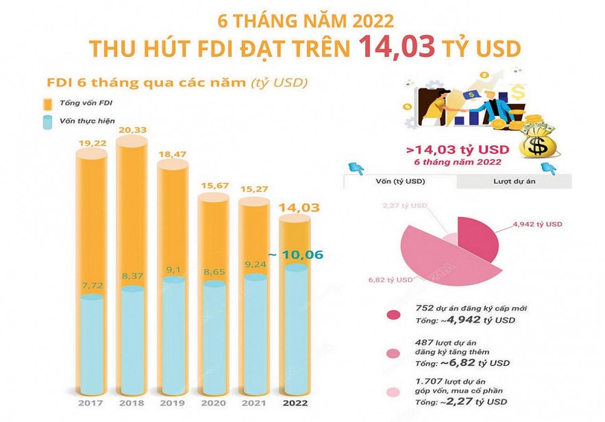 Hợp tác đầu tư nước ngoài giai đoạn 2022