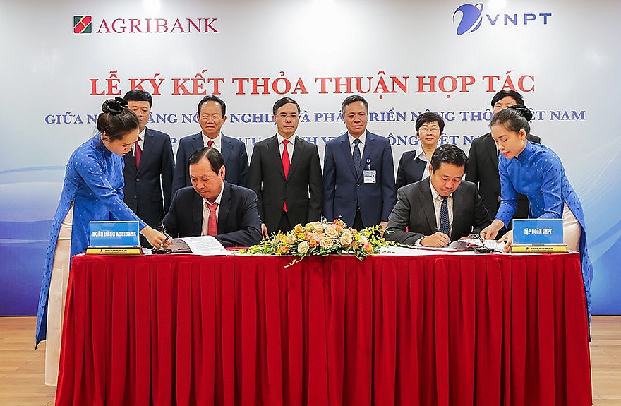 Agribank và Tập đoàn VNPT ký kết thỏa thuận hợp tác toàn diện