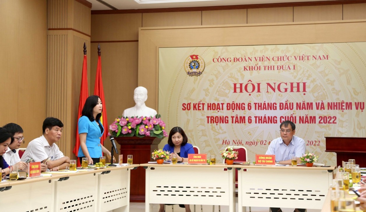 Khối thi đua I Công đoàn Viên chức Việt Nam triển khai nhiệm vụ các tháng cuối năm 2022