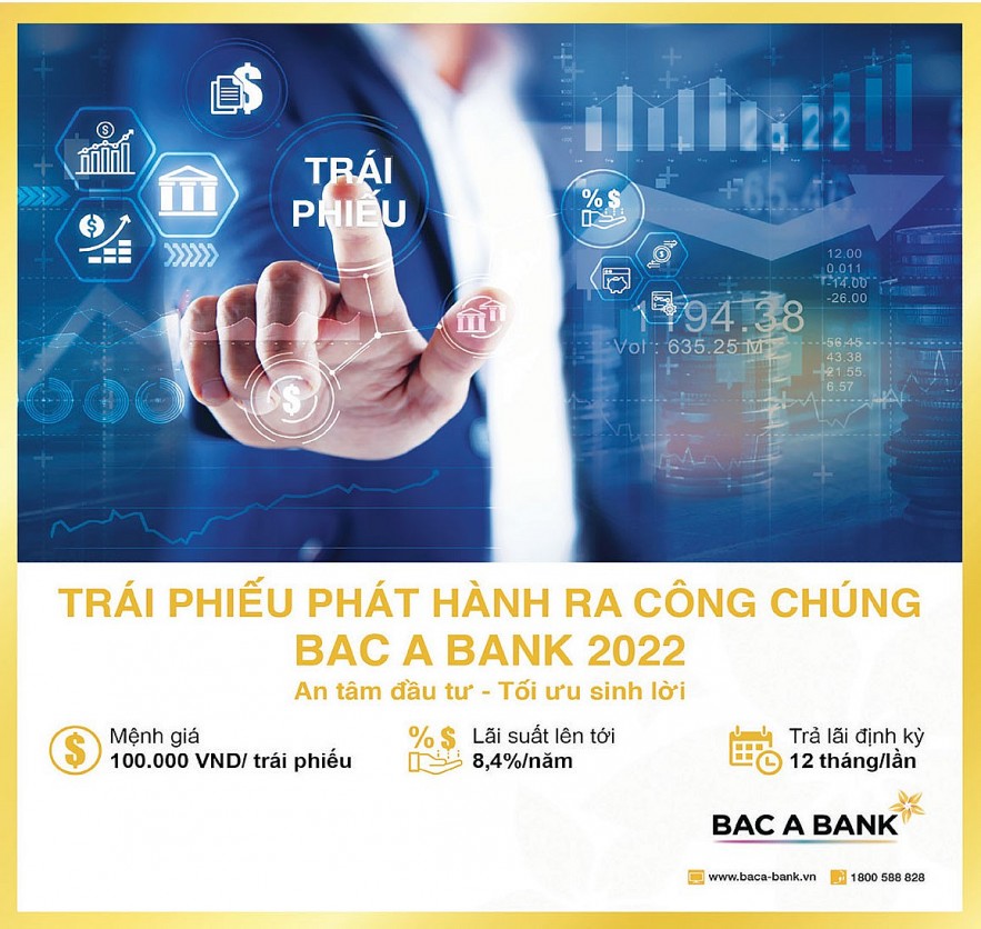 BAC A BANK chính thức chào bán 16 triệu trái phiếu ra công chúng đợt 1