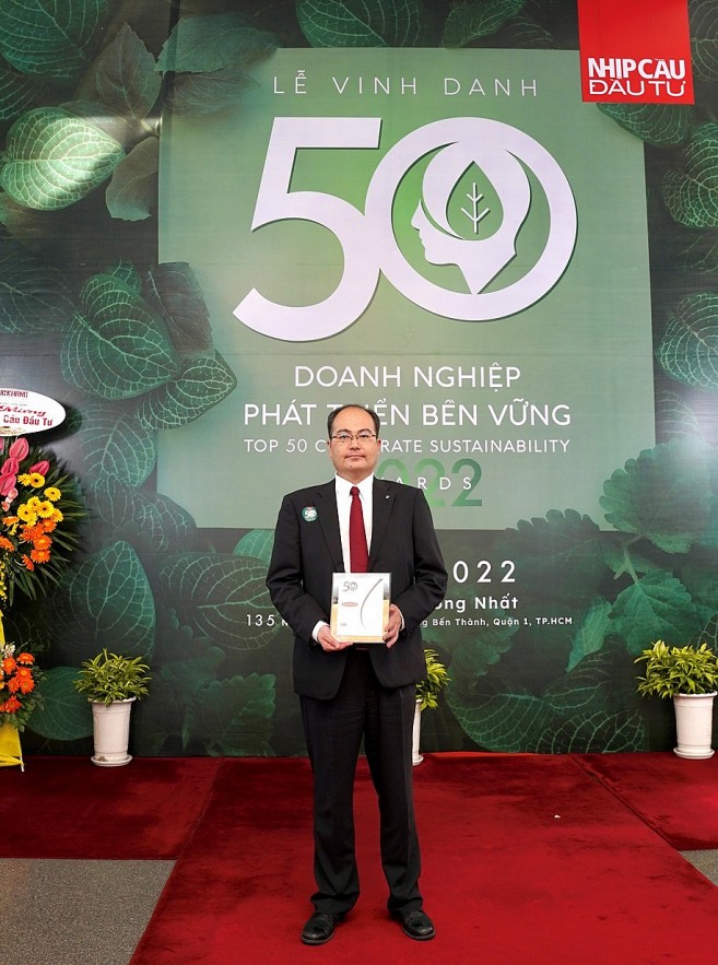 Dai-ichi Life Việt Nam đạt giải thưởng “Top 50 Doanh nghiệp Phát triển Bền vững 2022”