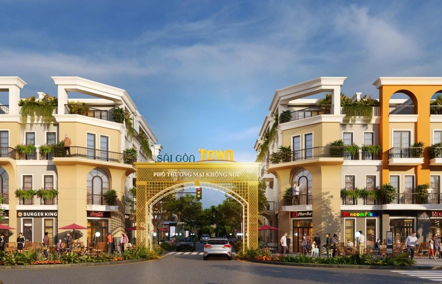 5 lý do nên lựa chọn shophouse 2 mặt kinh doanh tại Sài Gòn Town