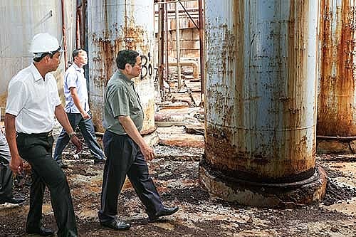 Hình ảnh Thủ tướng kiểm tra dự án đạm Hà Bắc – 1 trong 12 dự án yếu kém ngành công thương Hình ảnh Thủ tướng kiểm tra dự án đạm Hà Bắc – 1 trong 12 dự án yếu kém ngành công thương