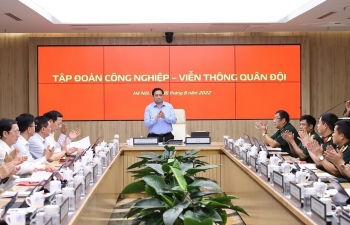 Thủ tướng Chính phủ Phạm Minh Chính làm việc với Tập đoàn Viettel