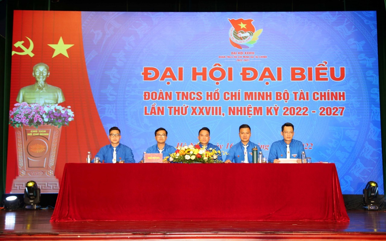Đoàn Thanh niên Bộ Tài chính tổ chức phiên thứ nhất Đại hội đại biểu nhiệm kỳ 2022 -2027