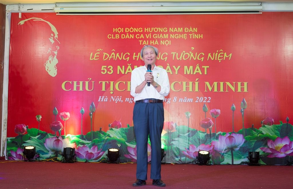 Tưởng niệm 53 năm ngày mất Chủ tịch Hồ Chí Minh: Nhớ ơn Người dâng câu hát dân ca