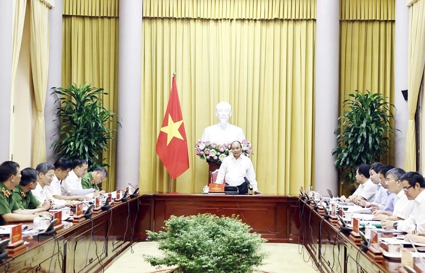Chủ tịch nước làm việc với Thường trực Hội đồng Tư vấn đặc xá
