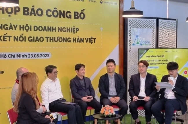 Xúc tiến hợp tác, kết nối giao thương doanh nghiệp Việt Nam - Hàn Quốc