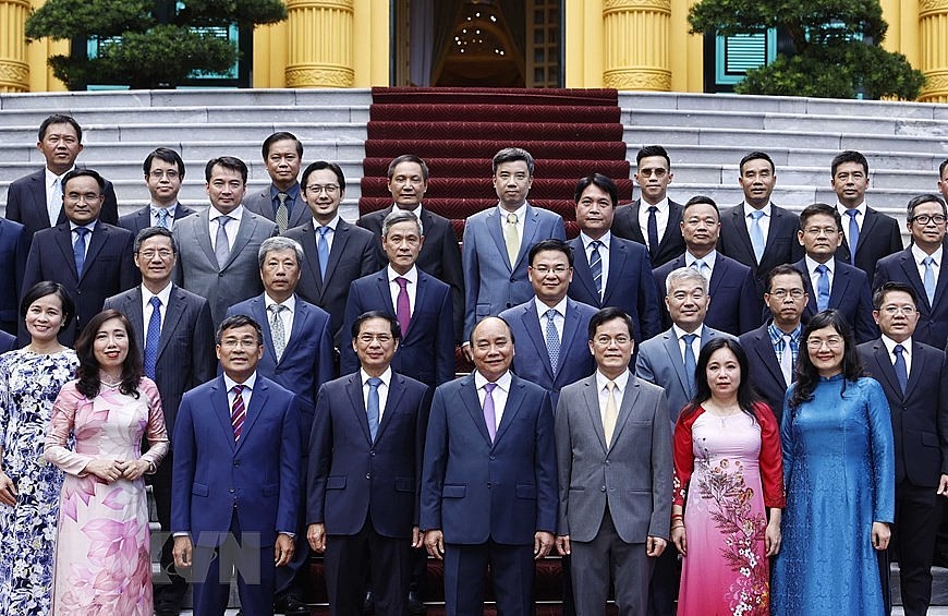 Chủ tịch nước làm việc với cán bộ Bộ Ngoại giao về đường lối đối ngoại