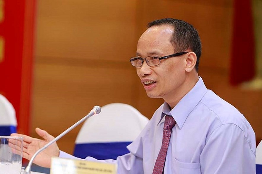 TS Cấn Văn Lực: Doanh nghiệp cần đa dạng các kênh huy động vốn... Ảnh Việt Dũng