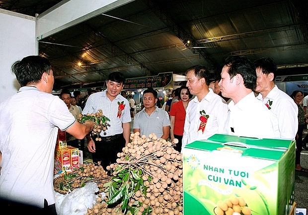 Longan trade fair opens in Hung Yen province Longan trade fair opens in Hung Yen province