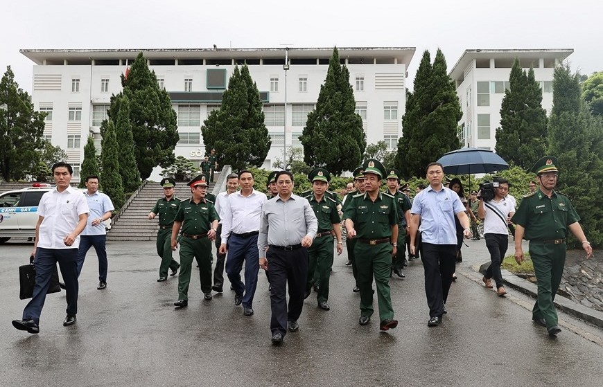 Hình ảnh Thủ tướng Phạm Minh Chính thăm và việc tại tỉnh Lào Cai