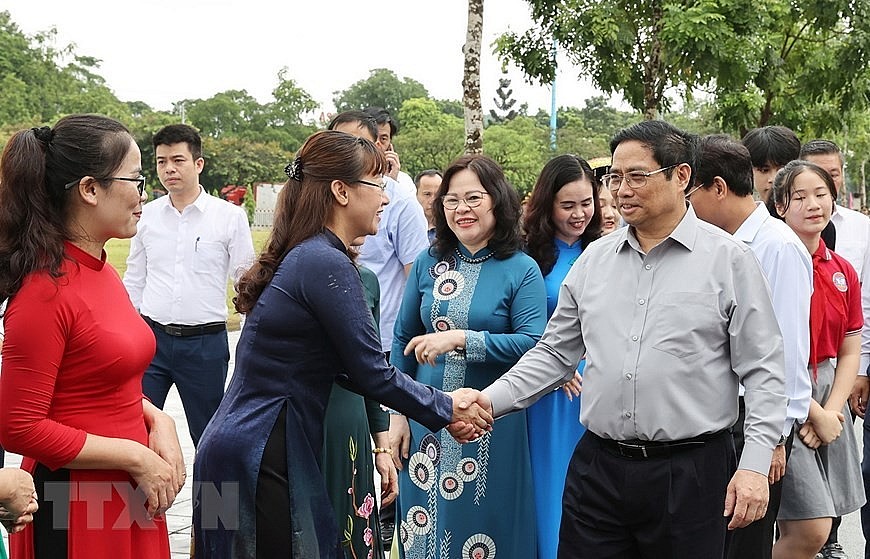 Hình ảnh Thủ tướng Phạm Minh Chính thăm và việc tại tỉnh Lào Cai