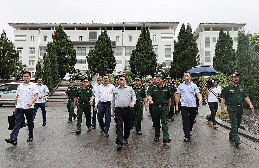 Hình ảnh Thủ tướng Phạm Minh Chính thăm và việc tại tỉnh Lào Cai