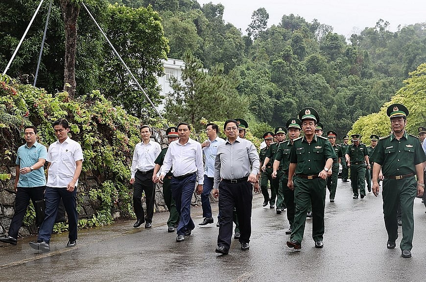 Hình ảnh Thủ tướng Phạm Minh Chính thăm và việc tại tỉnh Lào Cai