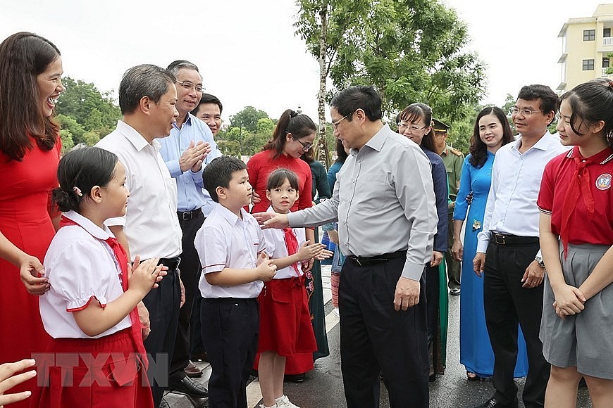 Hình ảnh Thủ tướng Phạm Minh Chính thăm và việc tại tỉnh Lào Cai