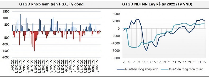 Giao dịch khối ngoại tuần 22