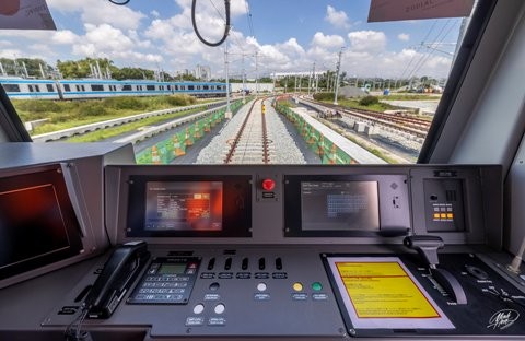 TP. Hồ Chí Minh: Đoàn tàu Metro số 1 chính thức chạy thử