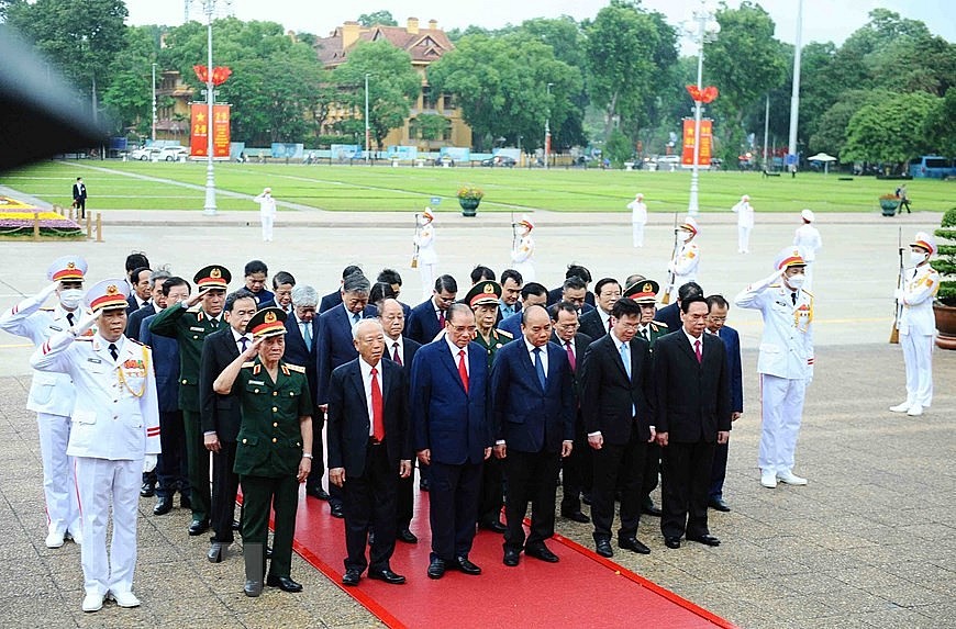 Lãnh đạo Đảng, Nhà nước vào Lăng viếng Chủ tịch Hồ Chí Minh