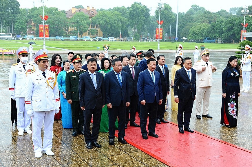 Lãnh đạo Đảng, Nhà nước vào Lăng viếng Chủ tịch Hồ Chí Minh