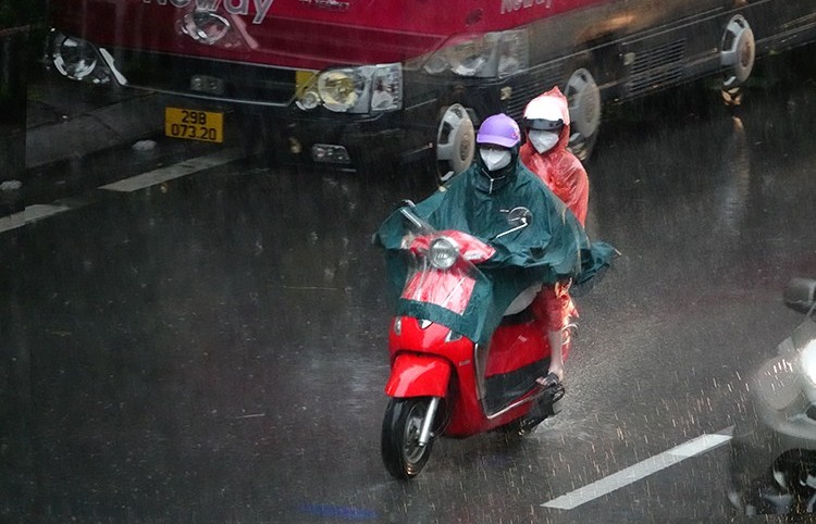 Thời tiết ngày 4/9: Bắc Bộ, Tây Nguyên và Nam Bộ có mưa dông