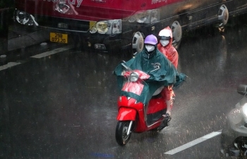 Thời tiết ngày 4/9: Bắc Bộ, Tây Nguyên và Nam Bộ có mưa dông