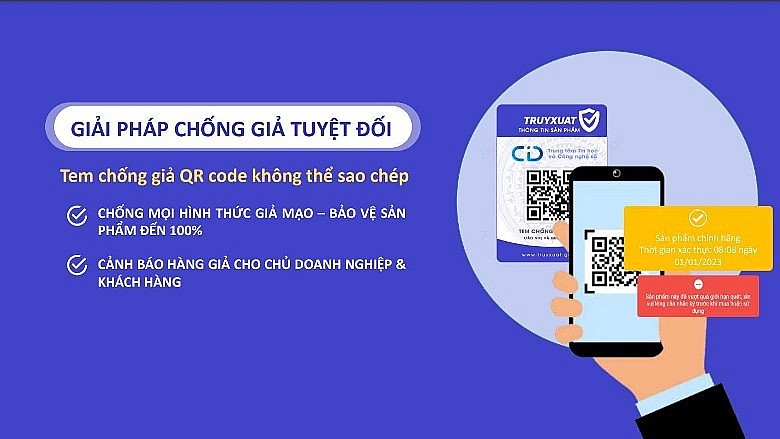 Xác thực hàng chính hãng thông qua mã QRCode trong thương mại điện tử