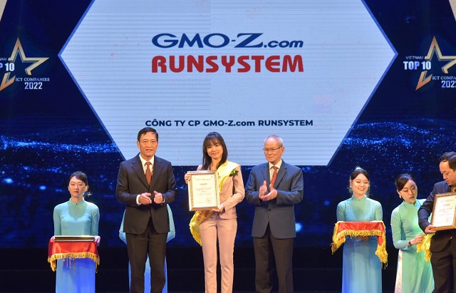 Lần thứ 6 liên tiếp GMO-Z.com RUNSYSTEM được vinh danh TOP 10 Doanh nghiệp công nghệ thông tin Việt Nam