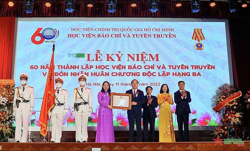 Học viện Báo chí và Tuyên truyền kỷ niệm 60 năm ngày thành lập