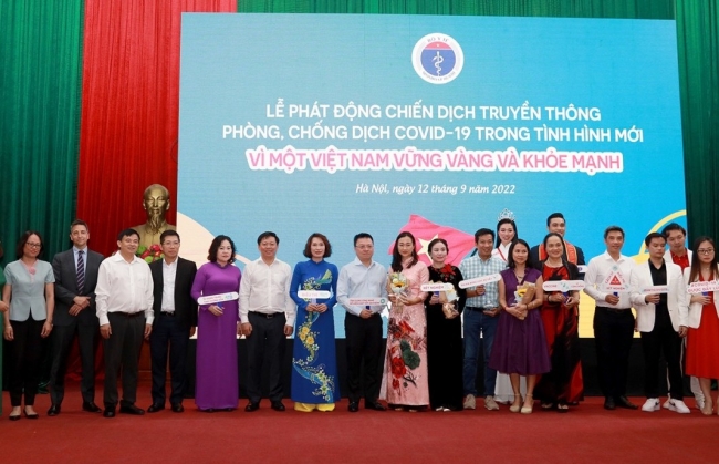Kêu gọi cộng đồng phòng chống dịch Covid-19 "Vì một Việt Nam vững vàng và khoẻ mạnh"